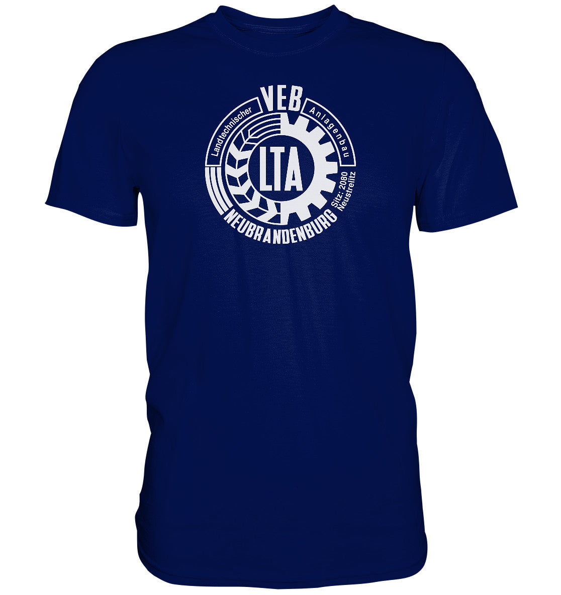 DDR Ostalgie Shirt Unisex • VEB LANDTECHNISCHER ANLAGENBAU NEUBRANDENBURG