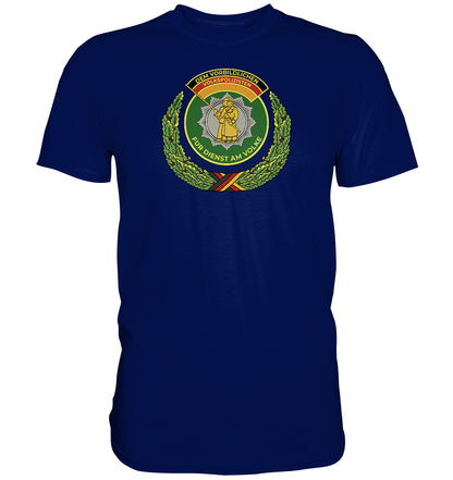 DDR Ostalgie Shirt Unisex • DEM VORBILDLICHEN VOLKSPOLIZISTEN (ABZEICHEN)