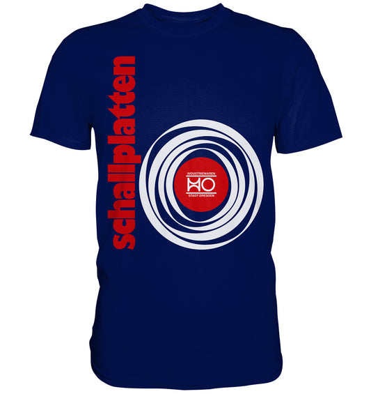 PREMIUM SHIRT UNISEX • HO SCHALLPLATTEN DRESDEN
