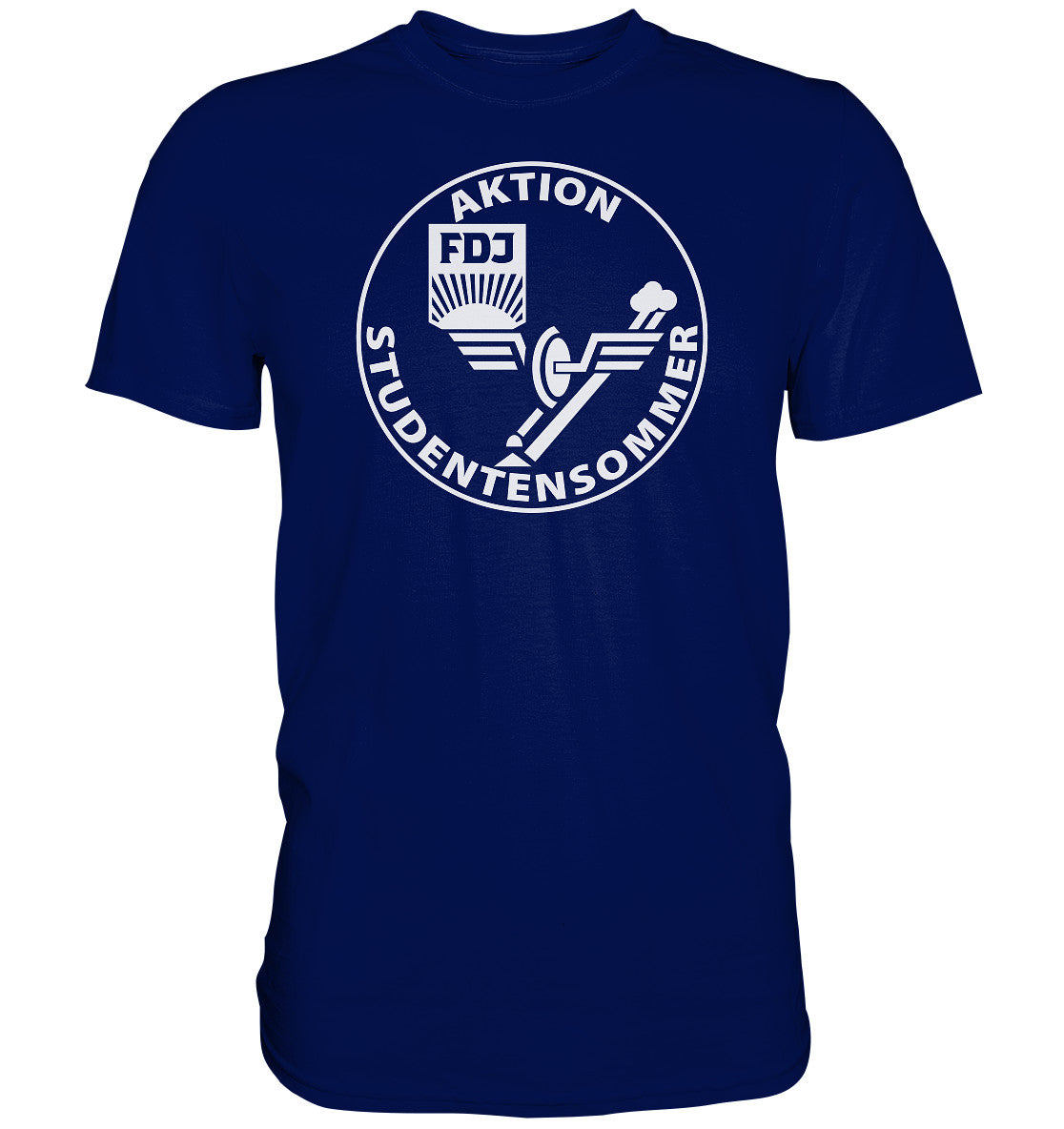 DDR Ostalgie Shirt Unisex • FDJ AKTION STUDENTENSOMMER