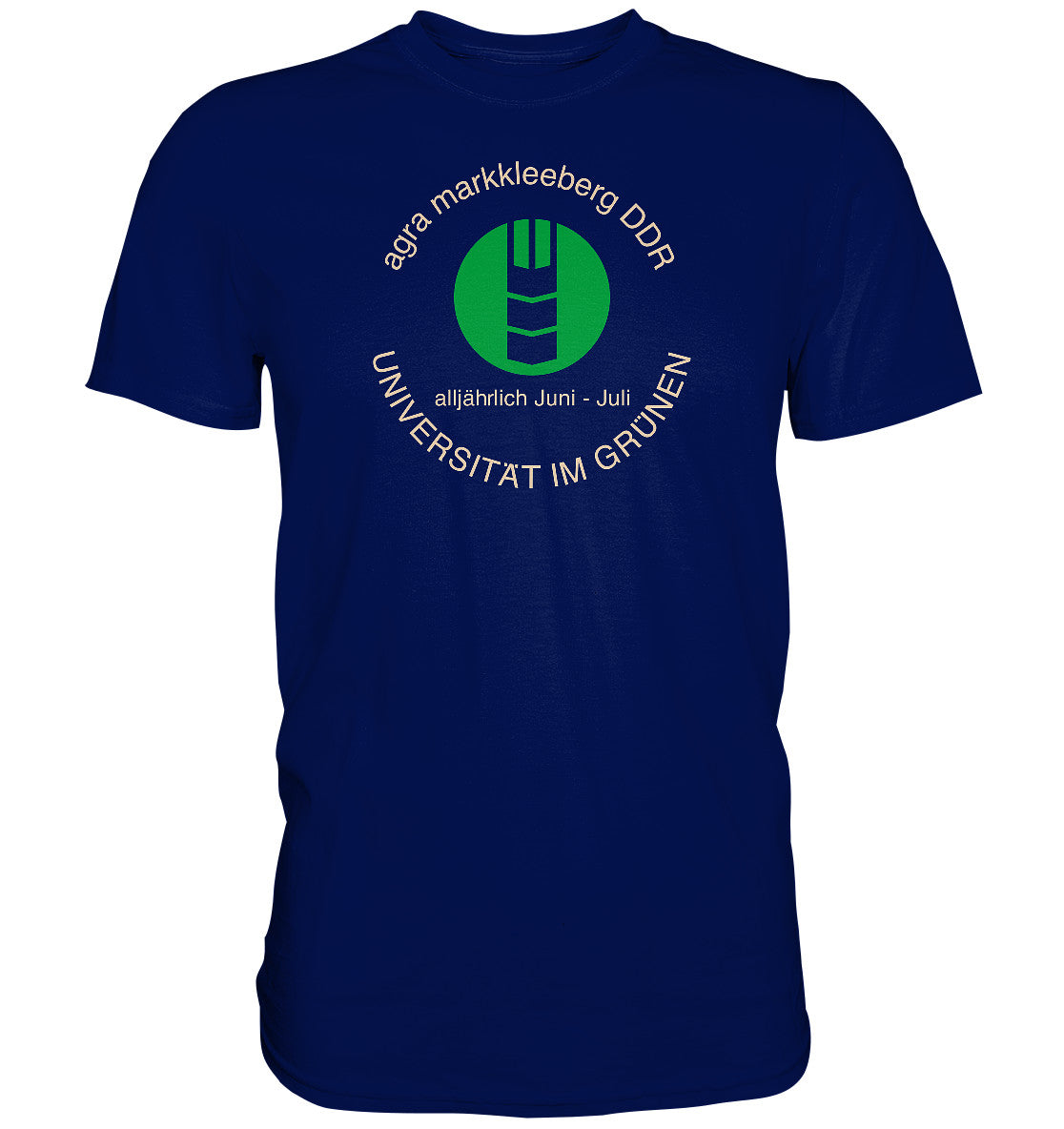 DDR Ostalgie Shirt Unisex • AGRA MARKKLEEBERG DDR