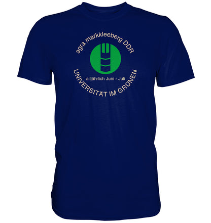 DDR Ostalgie Shirt Unisex • AGRA MARKKLEEBERG DDR