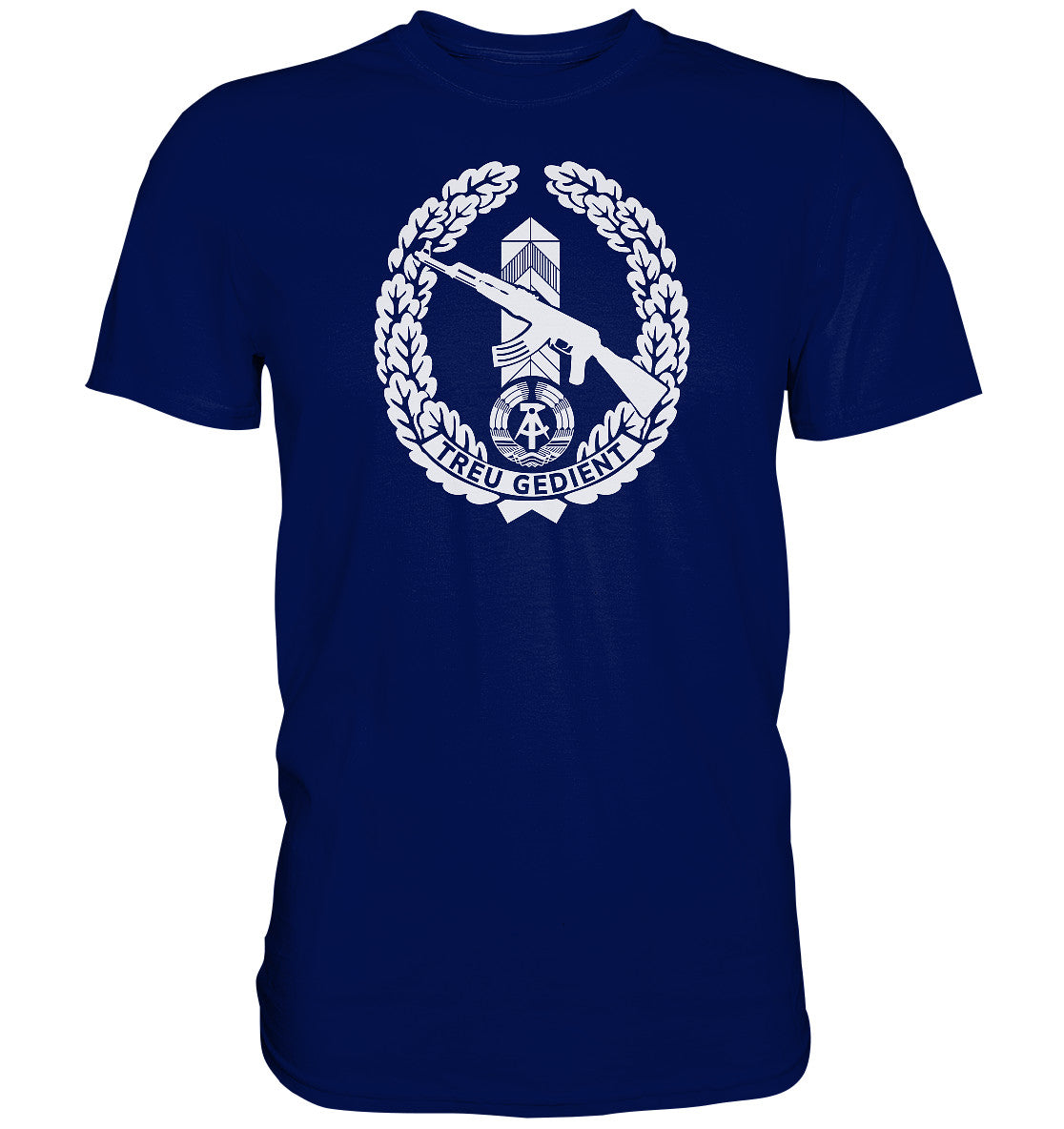 DDR Ostalgie Shirt Unisex • NVA-ORDEN - TREU GEDIENT - GRENZTRUPPEN