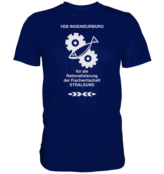 DDR Ostalgie Shirt Unisex • VEB INGENIEURBÜRO STRALSUND