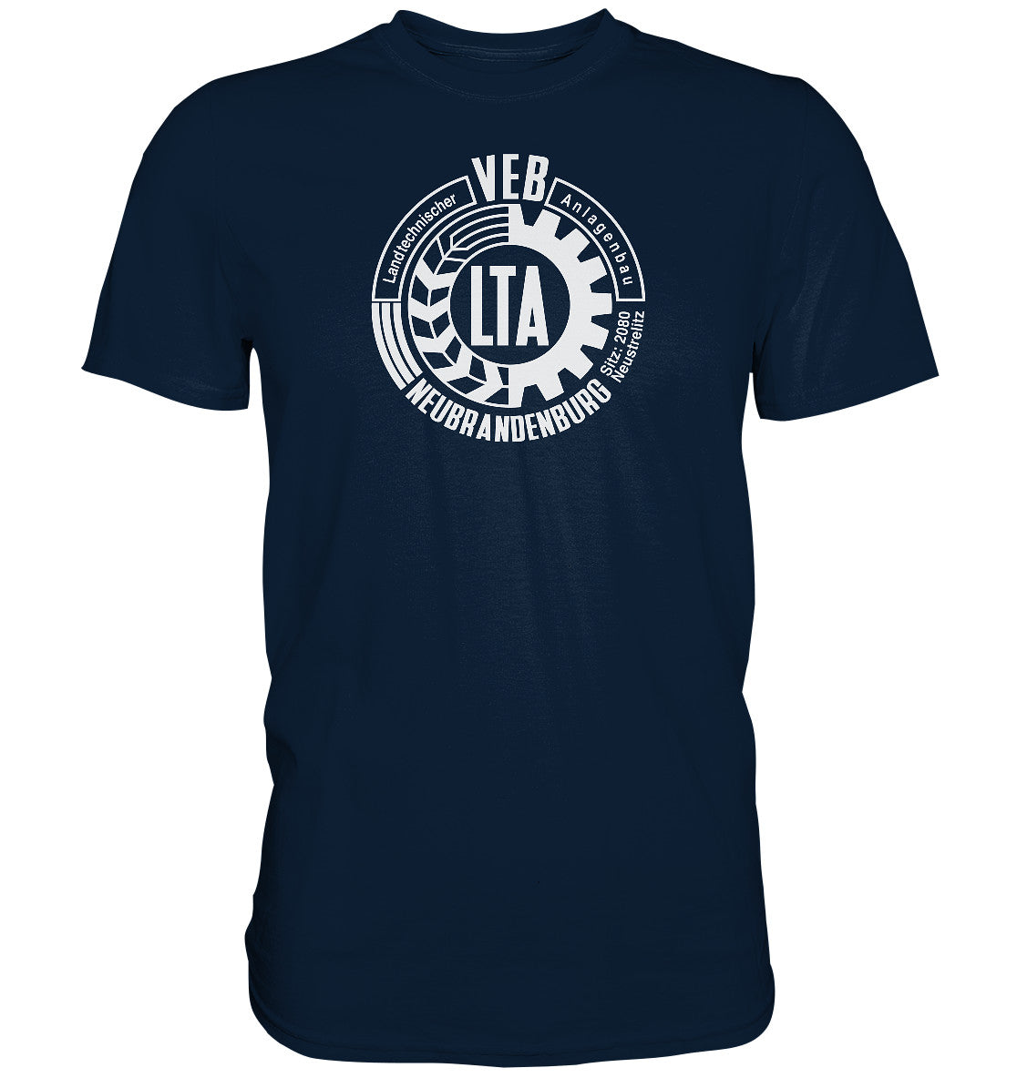DDR Ostalgie Shirt Unisex • VEB LANDTECHNISCHER ANLAGENBAU NEUBRANDENBURG