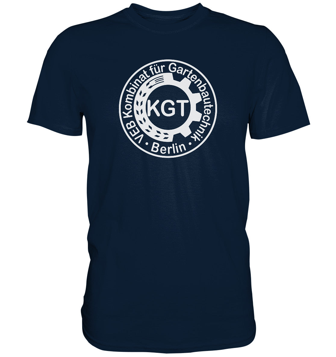 PREMIUM SHIRT UNISEX • KGT - VEB KOMBINAT FÜR GARTENBAUTECHNIK BERLIN