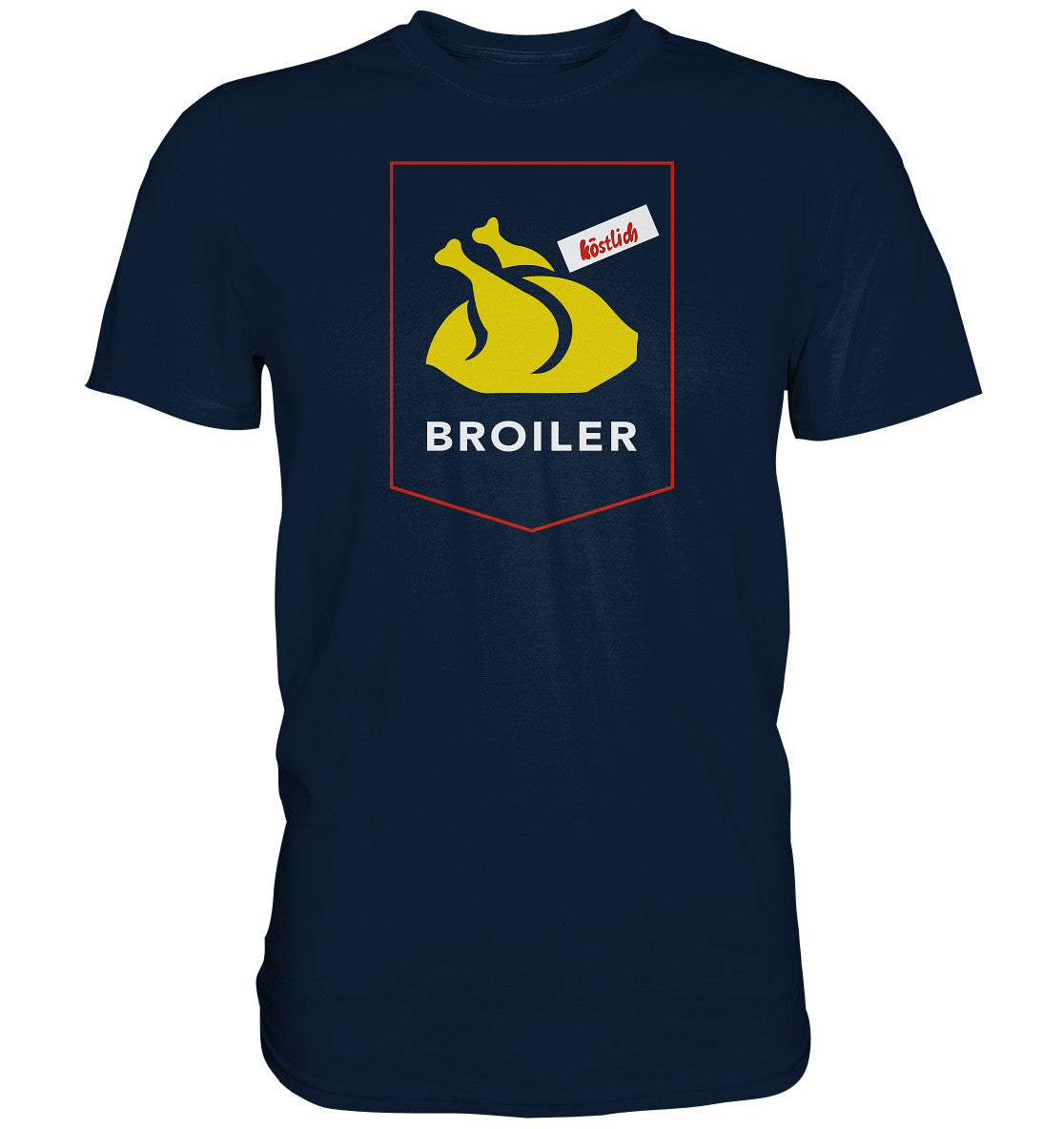 DDR Ostalgie Shirt Unisex • BROILER LOGO