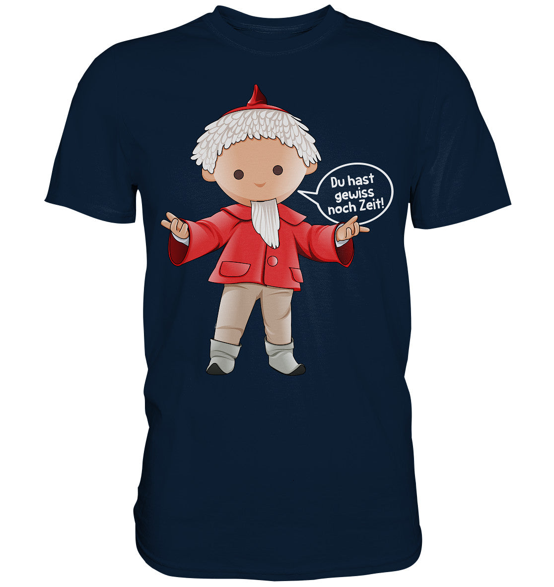 DDR Ostalgie Shirt Unisex • UNSER SANDMÄNNCHEN - DU HAST GEWISS NOCH ZEIT!