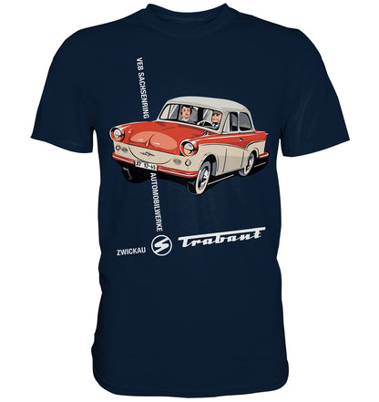 DDR Ostalgie Shirt Unisex • VEB SACHSENRING ZWICKAU TRABANT