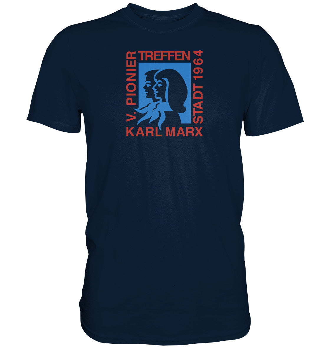 DDR Ostalgie Shirt Unisex • 5. PIONIERTREFFEN KARL-MARX-STADT