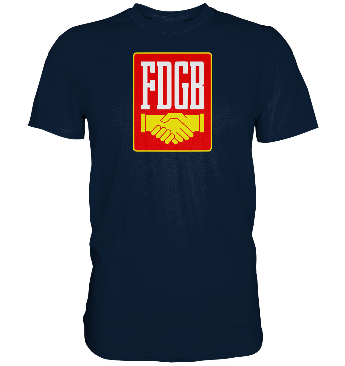 DDR Ostalgie Shirt Unisex • FDGB - farbe