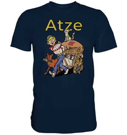 DDR Ostalgie Shirt Unisex • ATZE - TITEL ALTSTOFFE