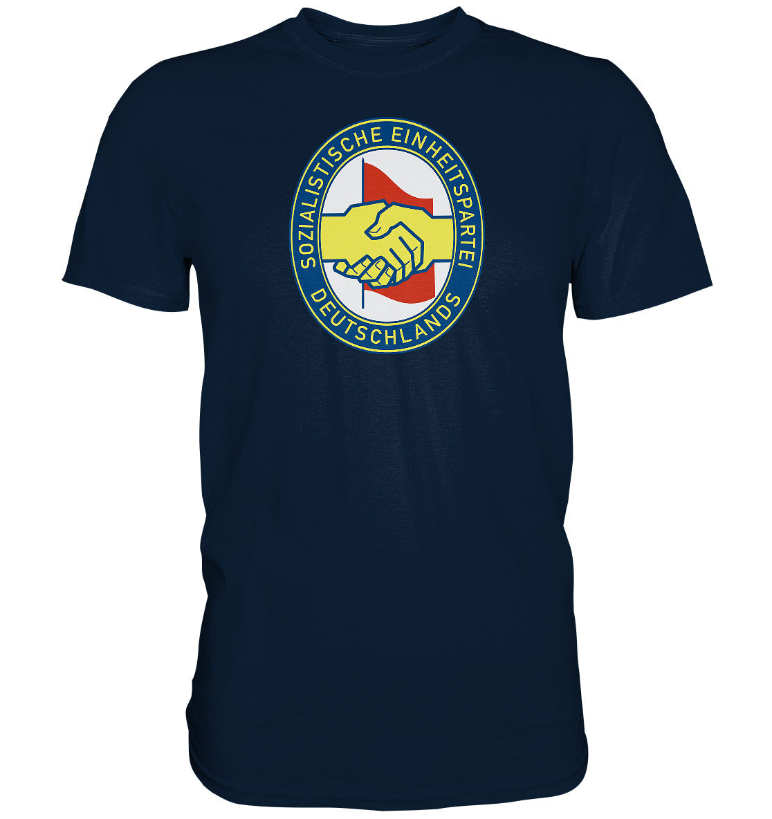 DDR Ostalgie Shirt Unisex • SED LOGO