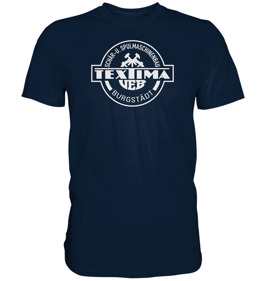 DDR Ostalgie Shirt Unisex • VEB TEXTIMA BURGSTÄDT