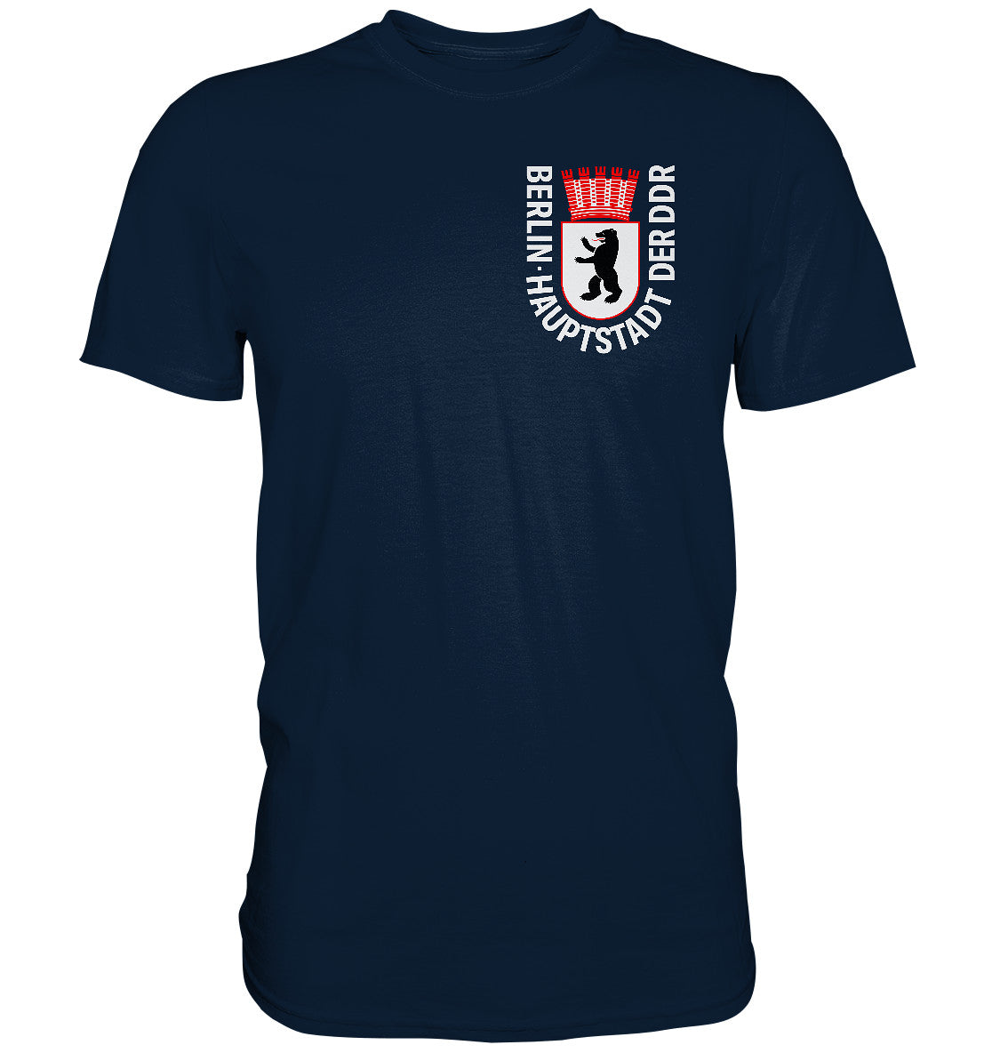 DDR Ostalgie Shirt Unisex • WAPPEN BERLIN - HAUPTSTADT DER DDR
