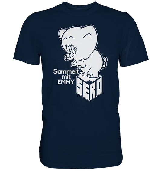 DDR Ostalgie Shirt Unisex • SERO - SAMMELT MIT EMMY- monochrom