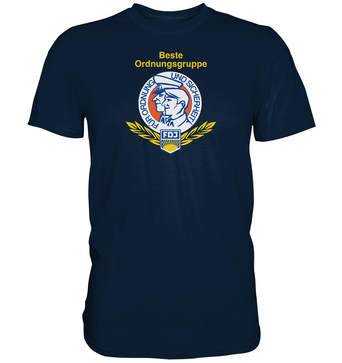 DDR Ostalgie Shirt Unisex • FDJ ORDNUNGSGRUPPE