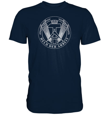 DDR Ostalgie Shirt Unisex • HELD DER ARBEIT - ORIGINALMEDAILLE