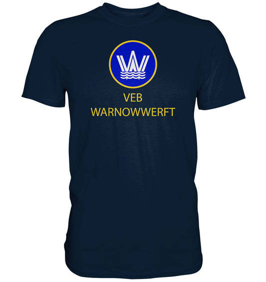 DDR Ostalgie Shirt Unisex • VEB WARNOWWERFT WARNEMÜNDE