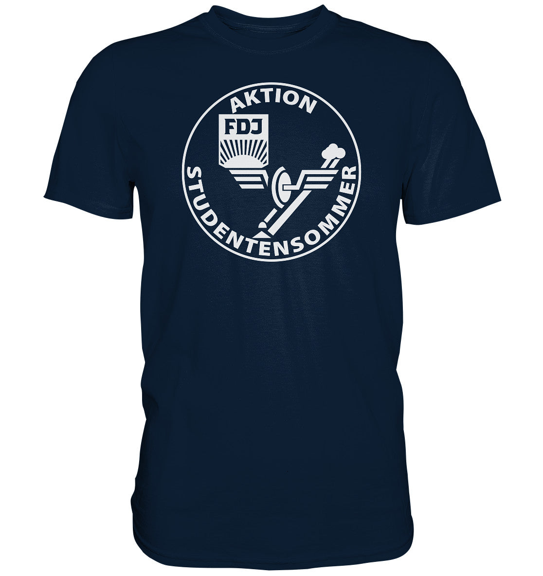 DDR Ostalgie Shirt Unisex • FDJ AKTION STUDENTENSOMMER