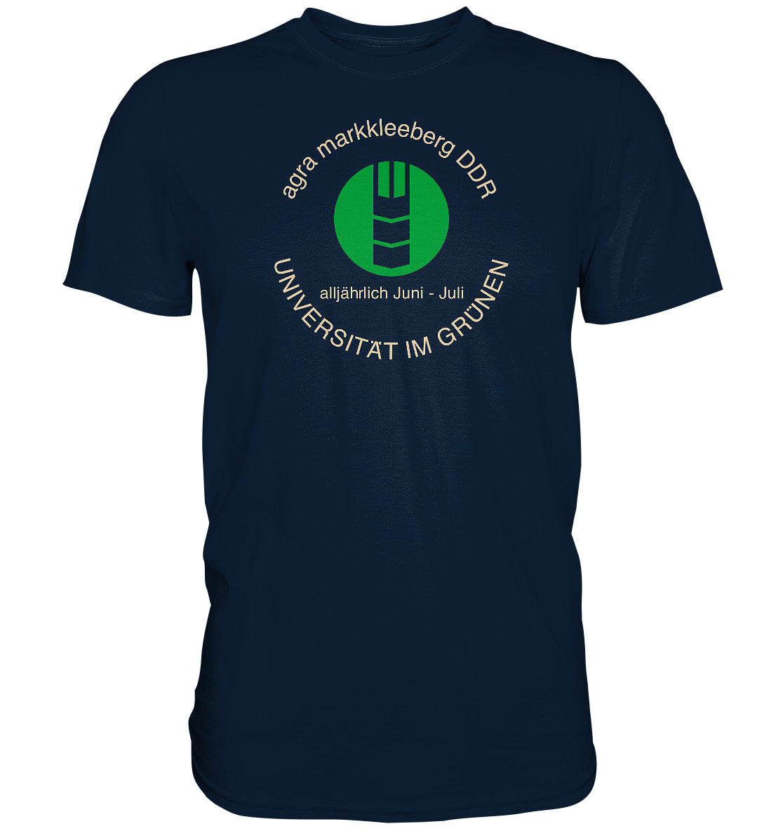 DDR Ostalgie Shirt Unisex • AGRA MARKKLEEBERG DDR
