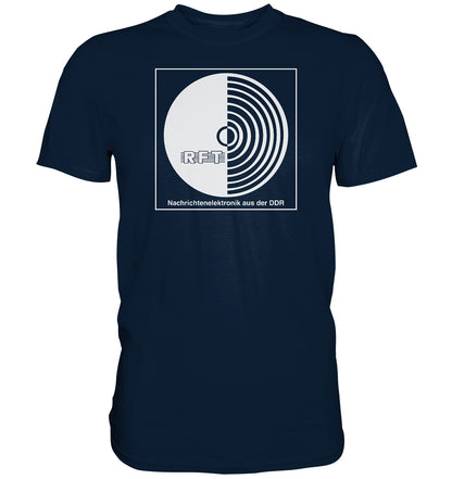 DDR Ostalgie Shirt Unisex • RFT NACHRICHTENELEKTRONIK AUS DER DDR