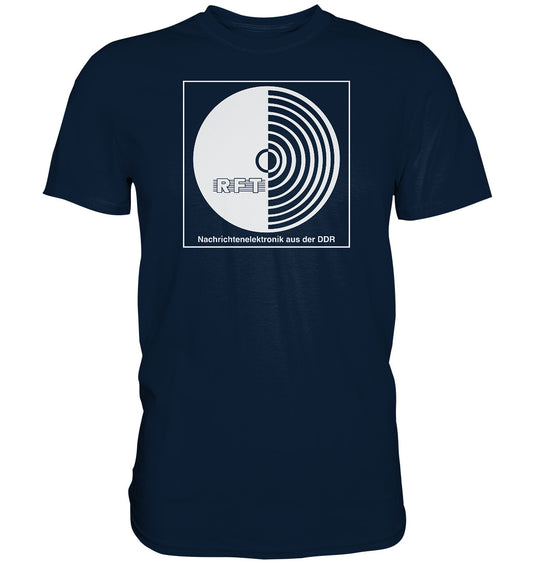 DDR Ostalgie Shirt Unisex • RFT NACHRICHTENELEKTRONIK AUS DER DDR