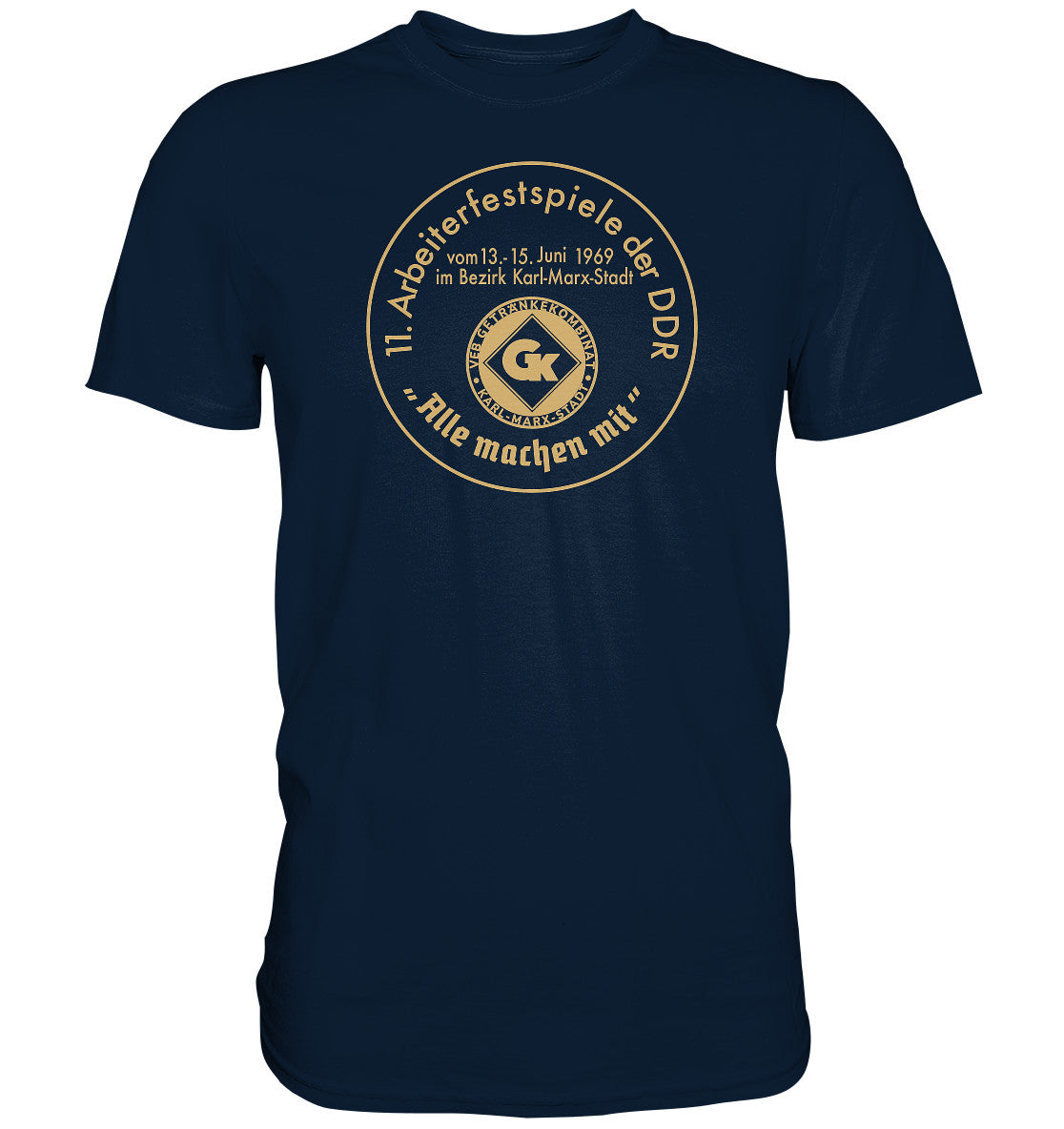 DDR Ostalgie Shirt Unisex • ARBEITERFESTSPIELE KARL-MARX-STADT