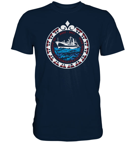 DDR Ostalgie Shirt Unisex • 25 JAHRE HANDELSFLOTTE DER DDR - dunkel