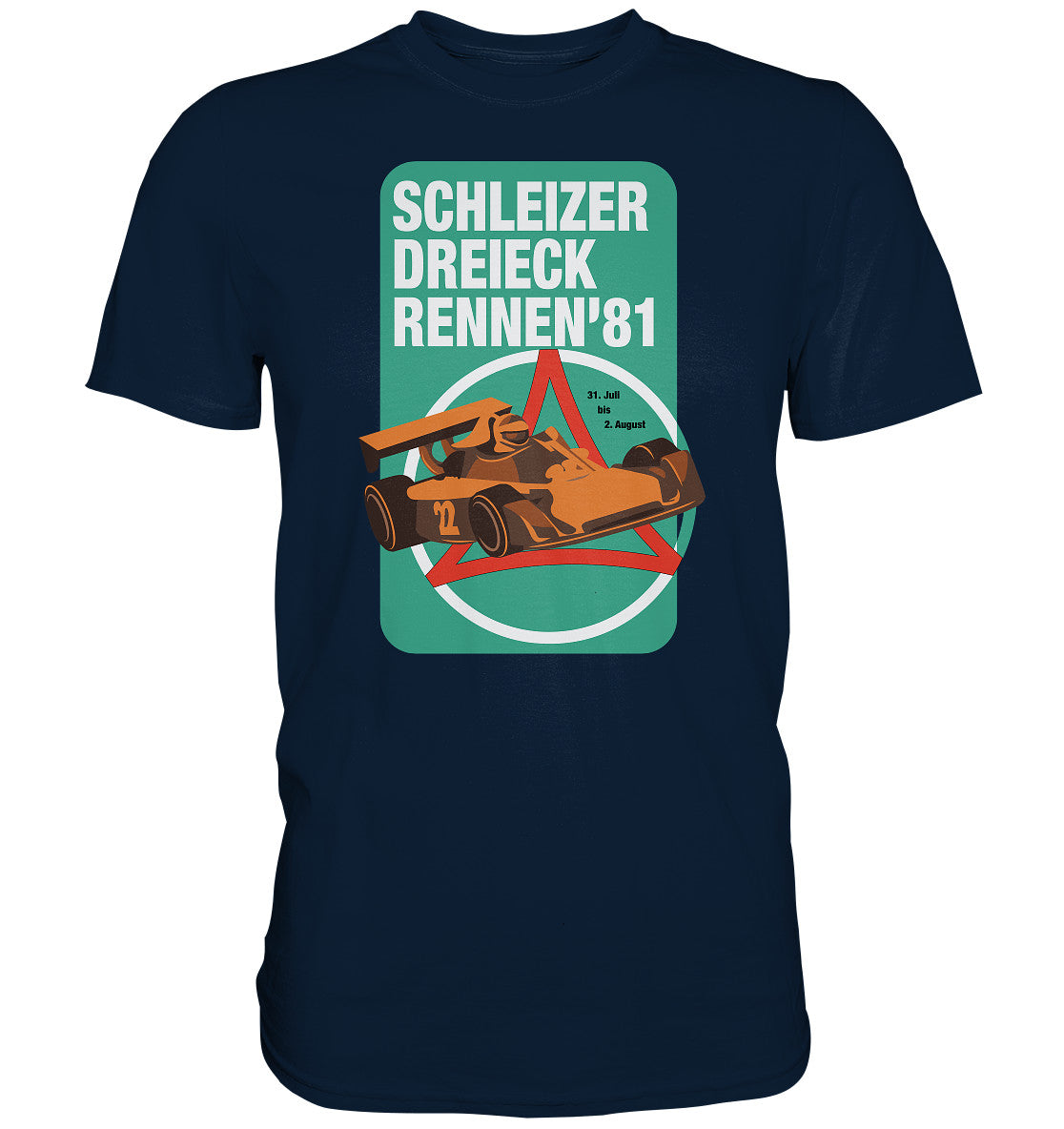 DDR Ostalgie Shirt Unisex • SCHLEIZER DREIECK-RENNEN 1981