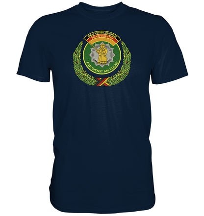DDR Ostalgie Shirt Unisex • DEM VORBILDLICHEN VOLKSPOLIZISTEN (ABZEICHEN)