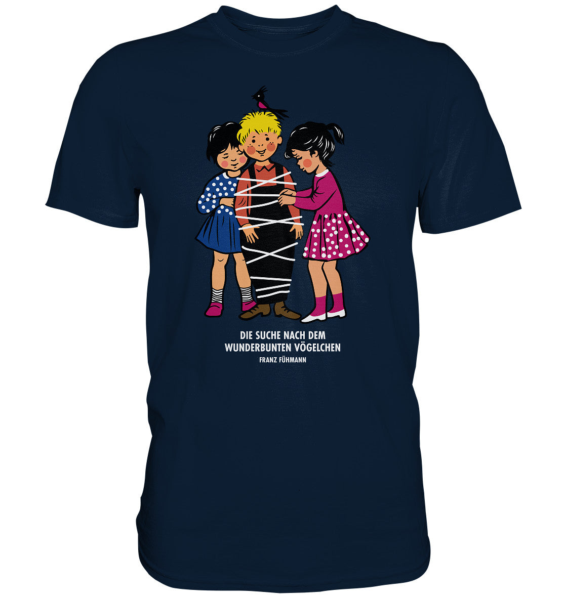 DDR Ostalgie Shirt Unisex • DIE SUCHE NACH DEM WUNDERBUNTEN VÖGELCHEN