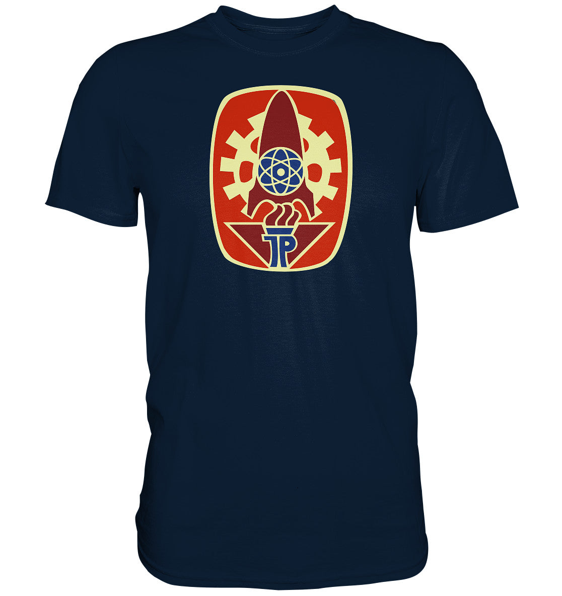 DDR Ostalgie Shirt Unisex • PIONIERABZEICHEN JUNGE TECHNIKER