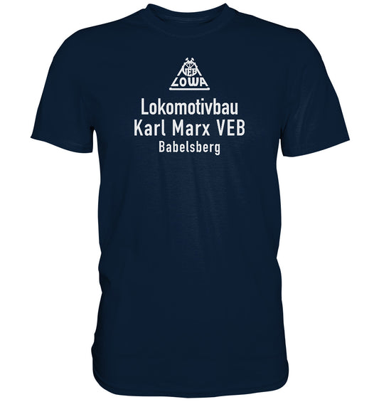 DDR Ostalgie Shirt Unisex • VEB LOWA BABELSBERG
