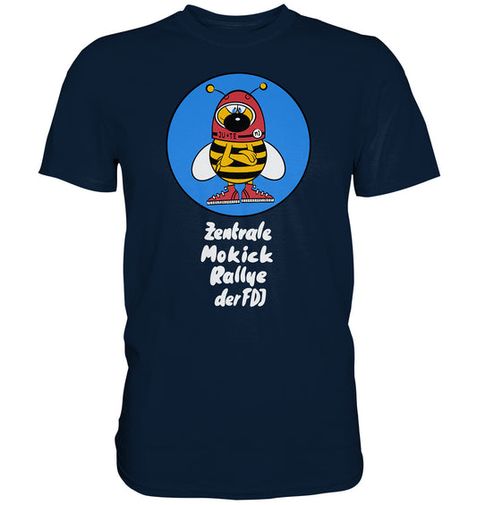 DDR Ostalgie Shirt Unisex • ZENTRALE MOKICK RALLYE DER FDJ