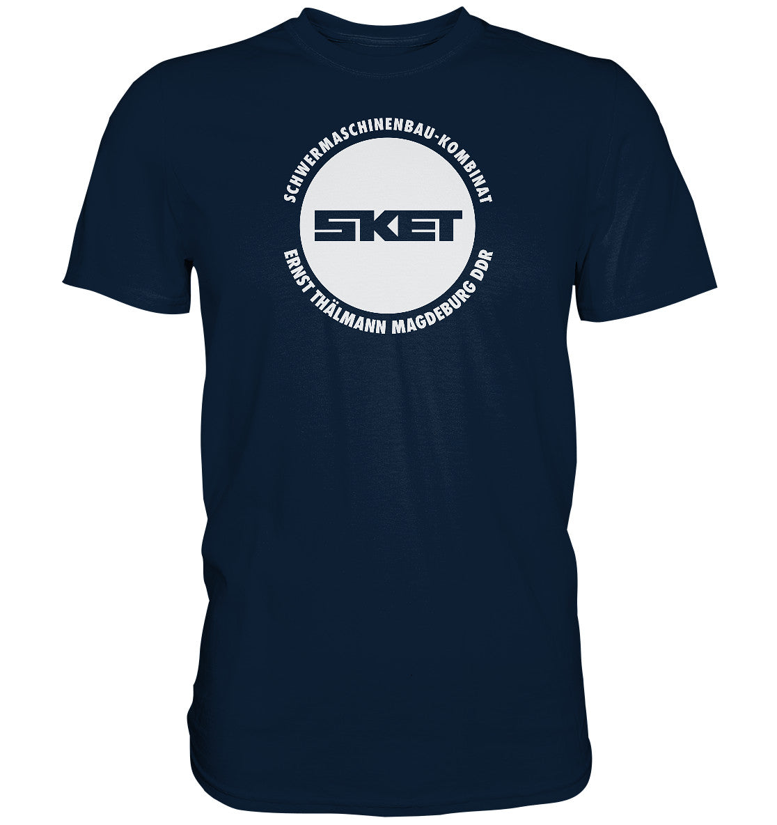 DDR Ostalgie Shirt Unisex • SKET ERNST THÄLMANN SCHWERMASCHINENKOMBINAT