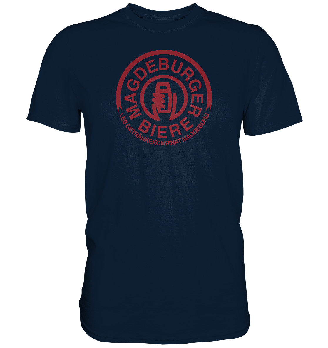 DDR Ostalgie Shirt Unisex • VEB GETRÄNKEKOMBINAT MAGDEBURG - BIERE