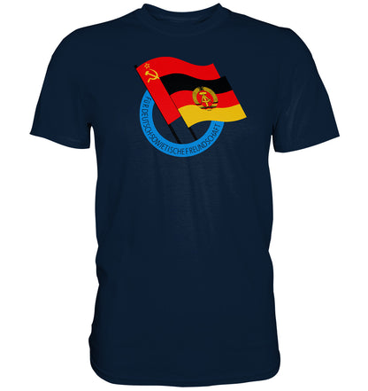 DDR Ostalgie Shirt Unisex • DEUTSCH SOWJETISCHE FREUNDSCHAFT