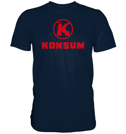 DDR Ostalgie Shirt Unisex • KONSUM - hell