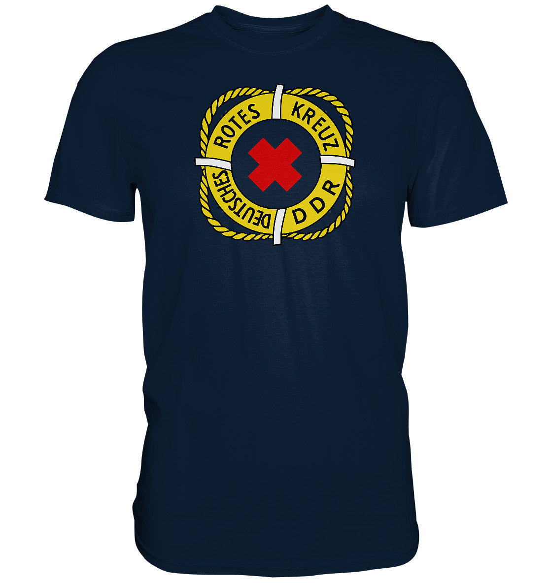 PREMIUM SHIRT UNISEX • DEUTSCHES ROTES KREUZ DDR RETTUNG
