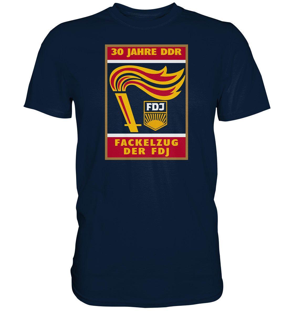 DDR Ostalgie Shirt Unisex • 30 JAHRE DDR
