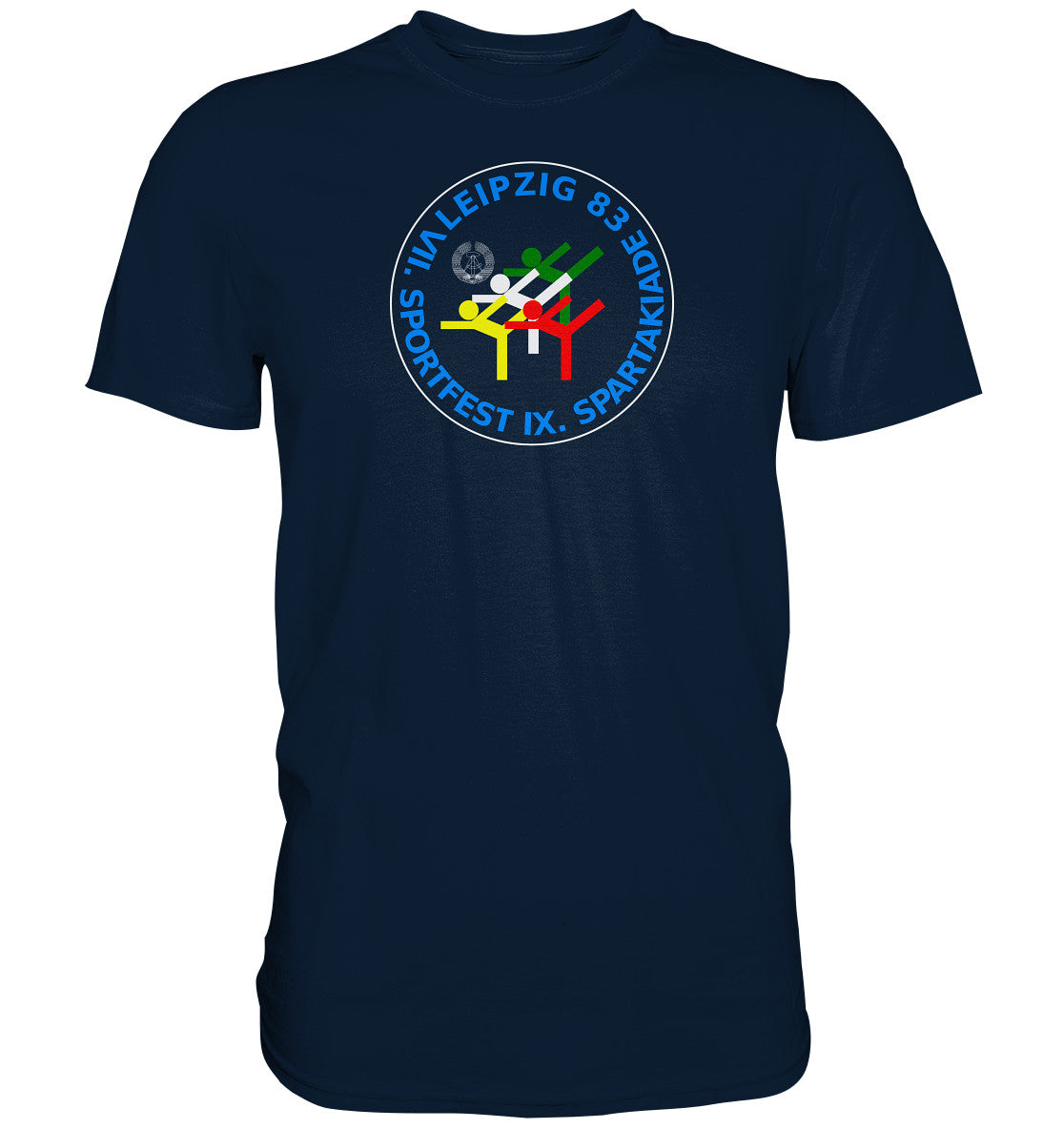 DDR Ostalgie Shirt Unisex • SPARTAKIADE LEIPZIG - transparent
