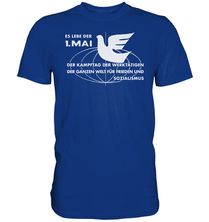 DDR Ostalgie Shirt Unisex • ES LEBE DER ERSTE MAI