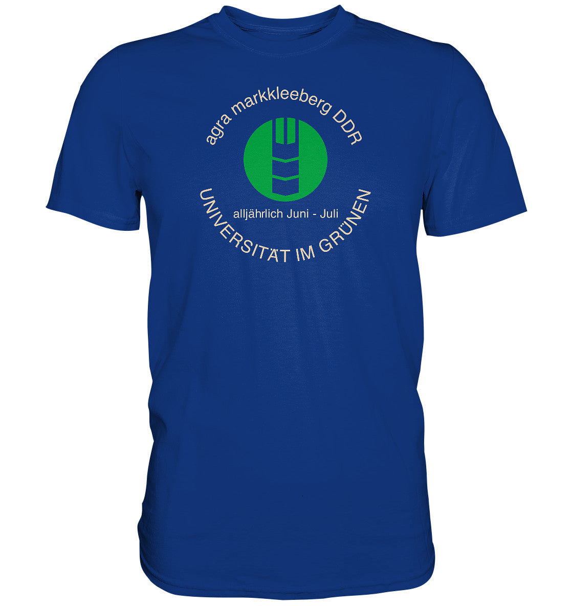 DDR Ostalgie Shirt Unisex • AGRA MARKKLEEBERG DDR
