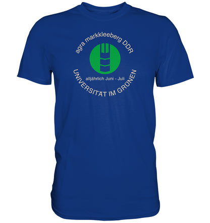 DDR Ostalgie Shirt Unisex • AGRA MARKKLEEBERG DDR