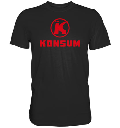 DDR Ostalgie Shirt Unisex • KONSUM - hell
