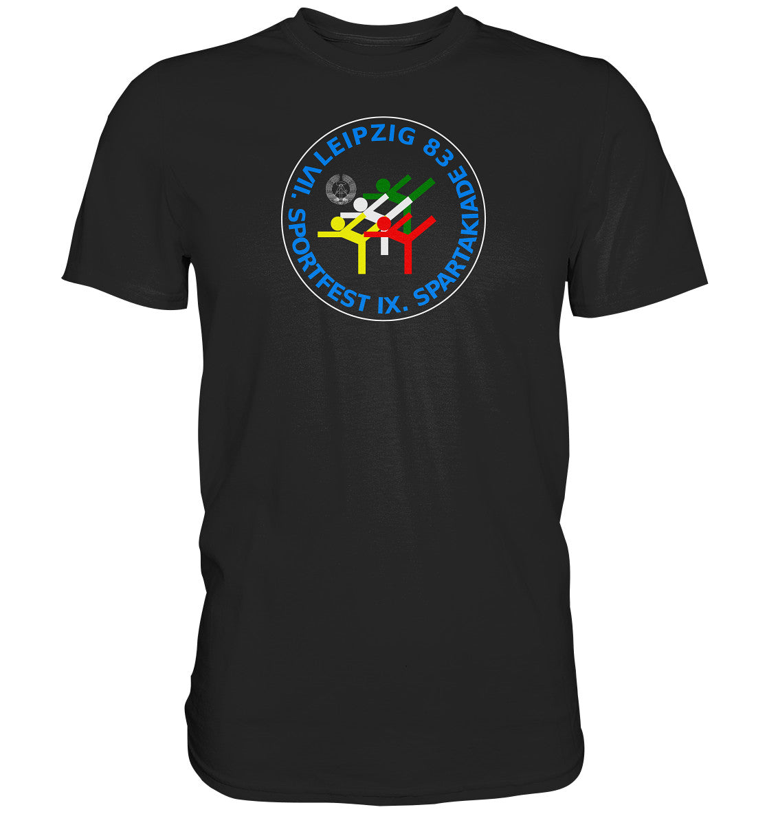DDR Ostalgie Shirt Unisex • SPARTAKIADE LEIPZIG - transparent