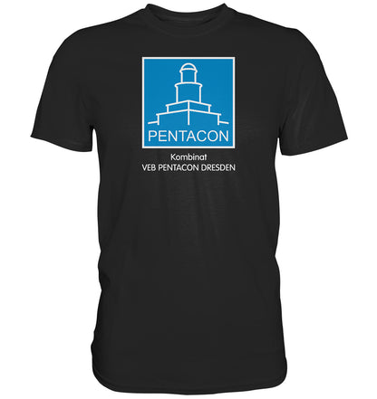 DDR Ostalgie Shirt Unisex • KOMBINAT VEB PENTACON DRESDEN
