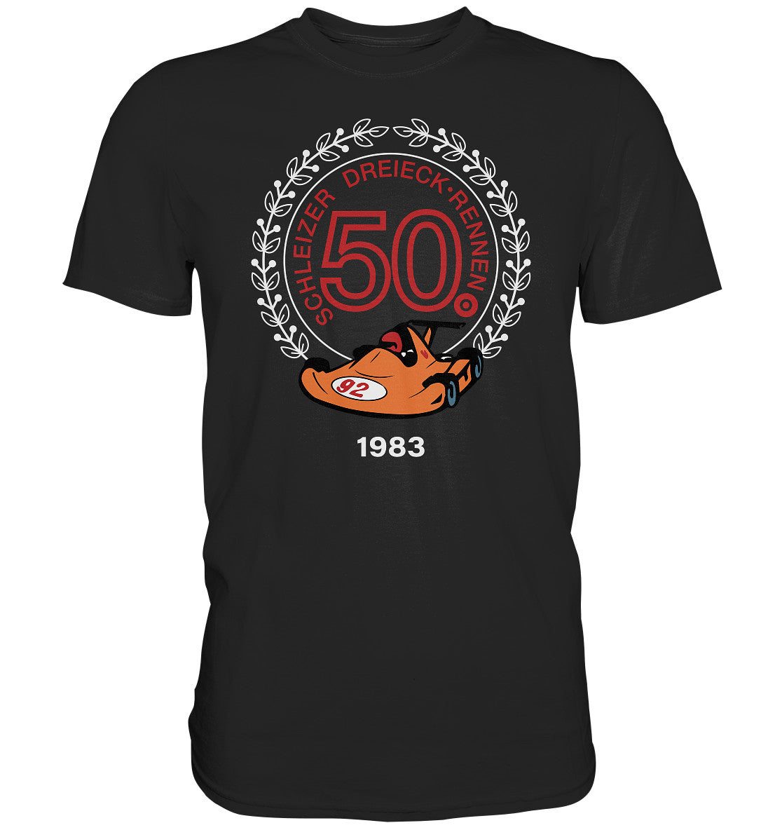 DDR Ostalgie Shirt Unisex • SCHLEIZER DREIECK-RENNEN 1983