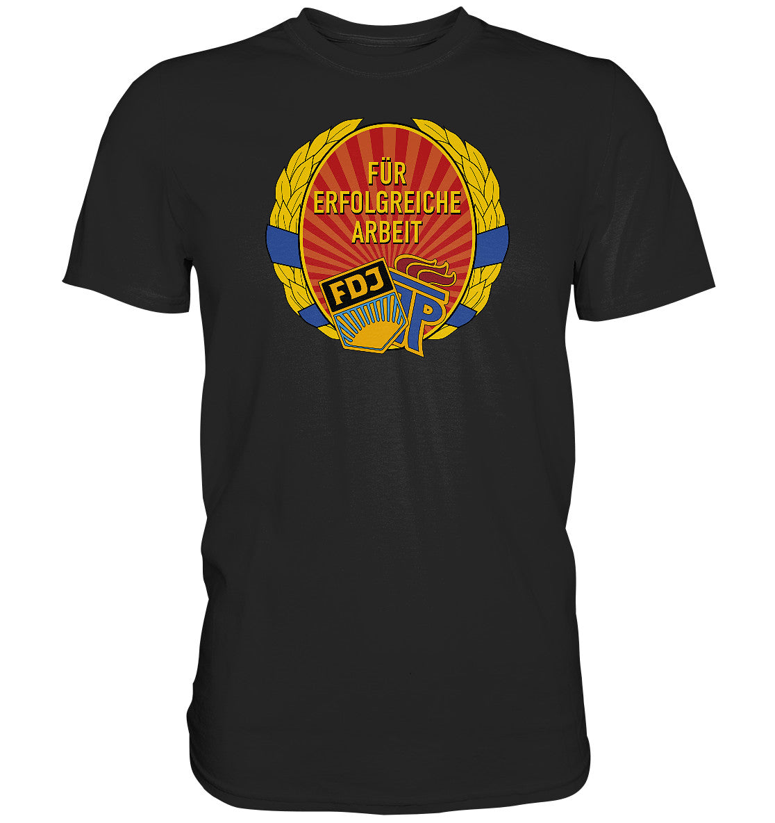 DDR Ostalgie Shirt Unisex • ABZEICHEN - FÜR ERFOLGREICHE ARBEIT